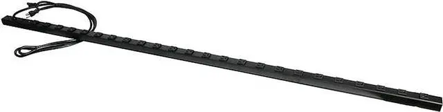 Main image of 24 Outlet 120V 15A Rackmount Power Strip - Power distribution strip (rack-mountable) - output connectors: 24 - 10 ft - RKPW247015,Black