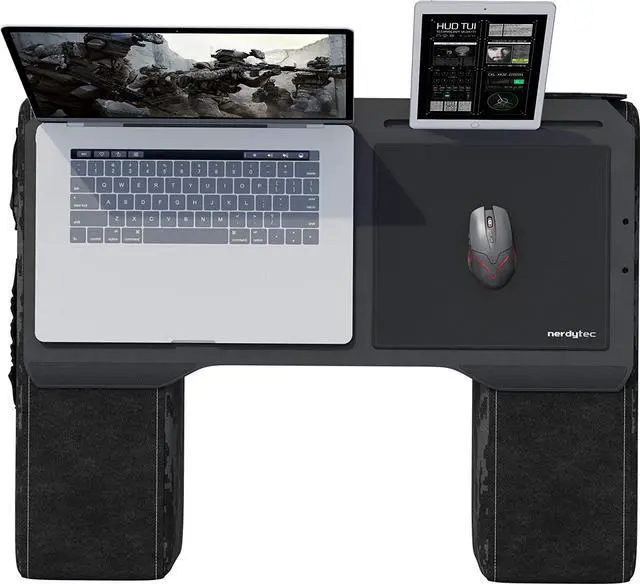 Alt view image 6 of 6 - Couchmaster® CYBOT - Ergonomic Lap Desk for Notebooks or Wireless Equipment, Including Pillows, Mousepad