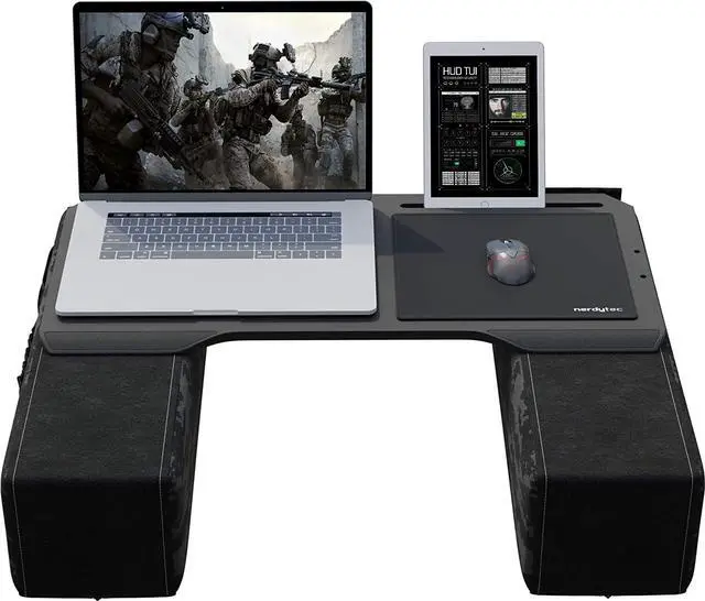 Main image of Couchmaster® CYBOT - Ergonomic Lap Desk for Notebooks or Wireless Equipment, Including Pillows, Mousepad