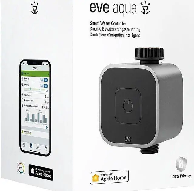 Alt view image 2 of 6 - Eve Aqua Smart Water Controller with Apple HomeKit Technology
