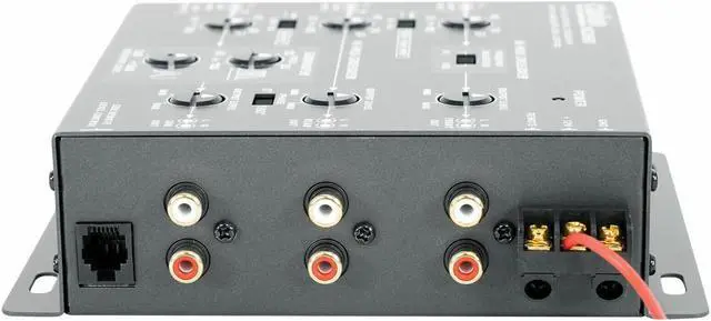 Alt view image 4 of 7 - Clarion MCD360 2/3-Way 6-Channel Electronic Crossover w/ 5-Volt RCA Outputs
