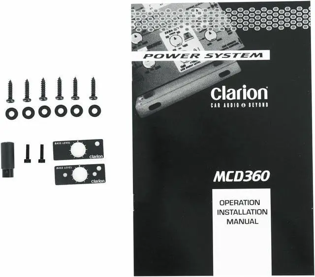 Alt view image 6 of 7 - Clarion MCD360 2/3-Way 6-Channel Electronic Crossover w/ 5-Volt RCA Outputs