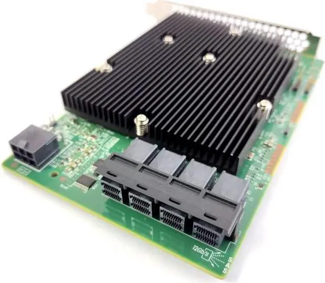 Alt view image 2 of 3 - LSI Logic Controller Card 05-25600-00 9300-16i 16Port 12Gb/s SAS x8 PCI-Express 3