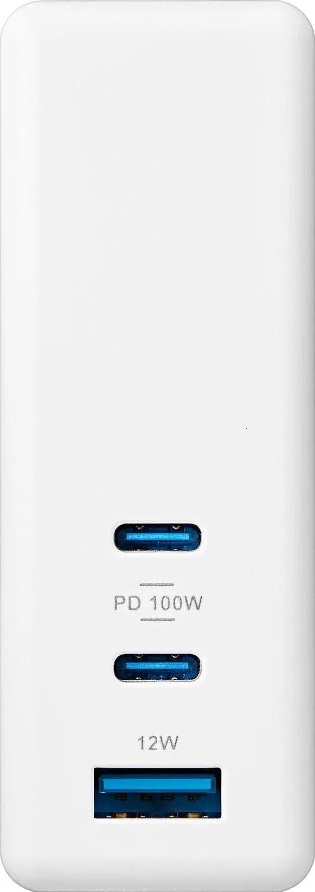 Alt view image 3 of 5 - INSIGNIA- 112W FOLDABLE WALL CHARGER WITH 2 USB-C AND 1 USB PORT FOR LAPTOPS, SMARTPHONE, TABLET, AND MORE - WHITE