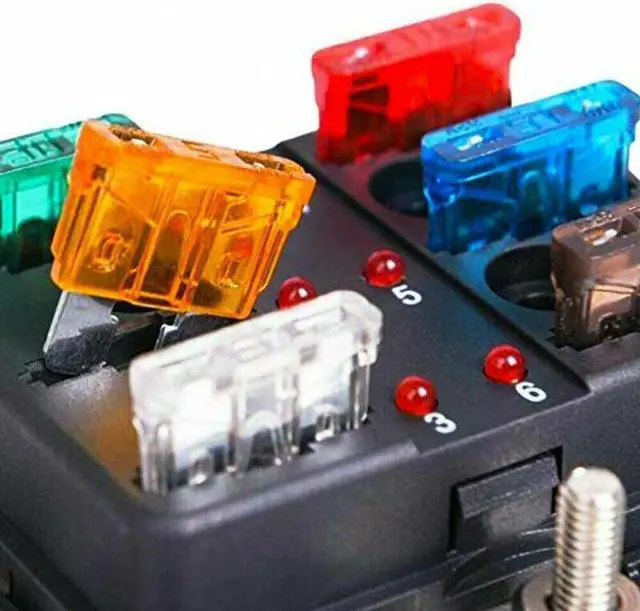 Alt view image 4 of 5 - 220pc Blade Fuse Assortment Auto Car Truck Motorcycle Fuses Kit ATC ATO ATM