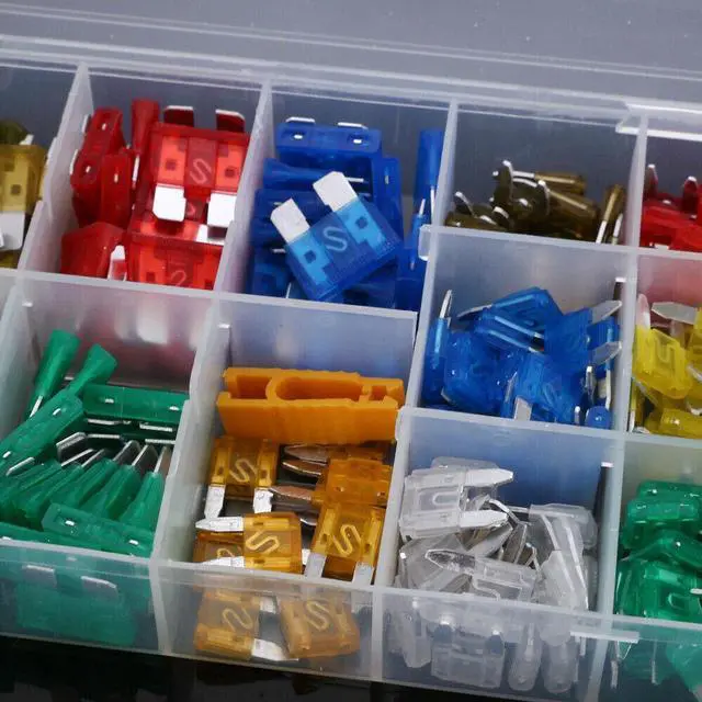 Alt view image 2 of 5 - 220pc Blade Fuse Assortment Auto Car Truck Motorcycle Fuses Kit ATC ATO ATM