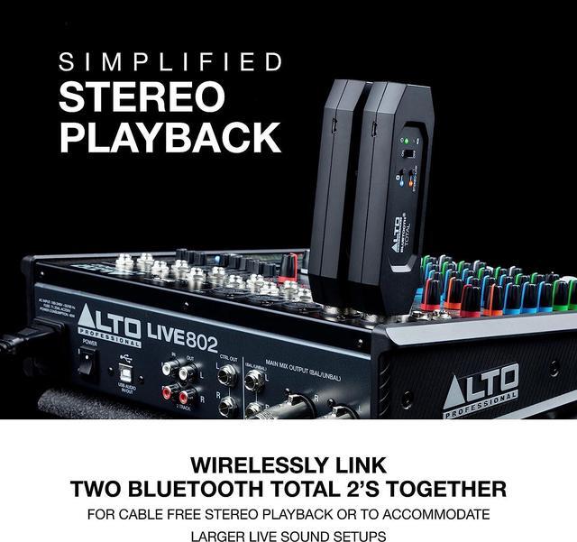 Alt view image 5 of 7 - Bluetooth Total 2 - XLR Equipped Rechargeable Bluetooth Receiver For Mixing Desk / Audio Mixer Setups and Active PA systems