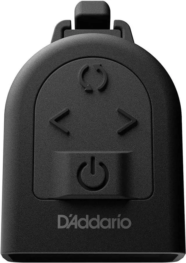 Alt view image 2 of 6 - D'Addario Guitar Tuner - Micro Headstock Tuner - Tuner for Acoustic Guitar, Electric Guitar, Bass Guitar, Mandolin, Banjo, Ukelele - Compact & Discrete - Clip On - 1 Pack