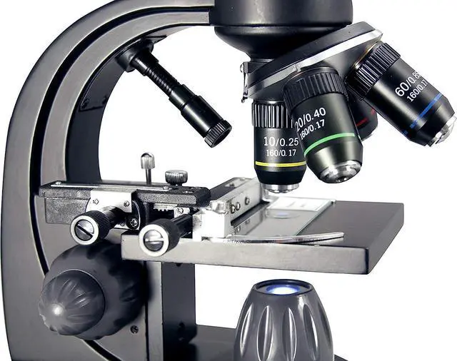 Alt view image 3 of 5 - Celestron  PentaView LCD Digital Microscope Biological Microscope with a Built-In 5MP Digital Camera  Adjustable Mechanical Stage Carrying Case and 4GB Micro SD Card