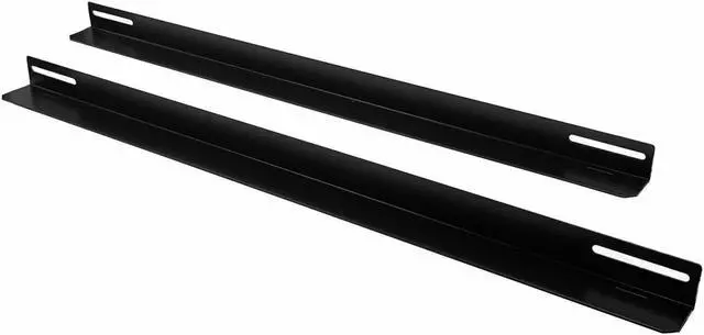 Alt view image 4 of 5 - 27U 4 Post 19"Open Frame Network Data Server Rack 32"Deep W/ L Rails