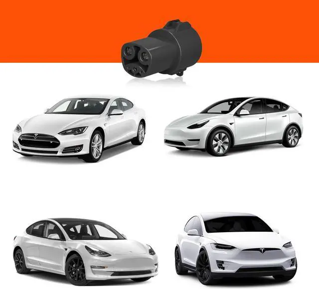 Alt view image 2 of 6 - J1772 to Tesla Electric Vehicle (EV) Charger Adapter for Tesla