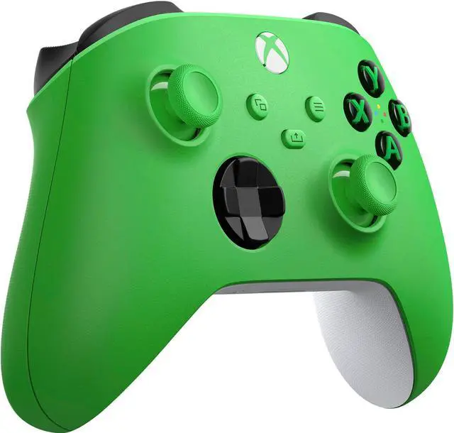 Alt view image 3 of 6 - Microsoft Xbox Wireless Controller For Xbox Series X, Xbox Series S, Xbox One, Windows Devices Velocity Green