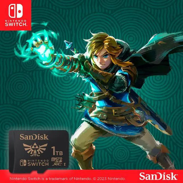 Alt view image 3 of 5 - SanDisk 1TB microSDXC UHS-I for Nintendo Switch