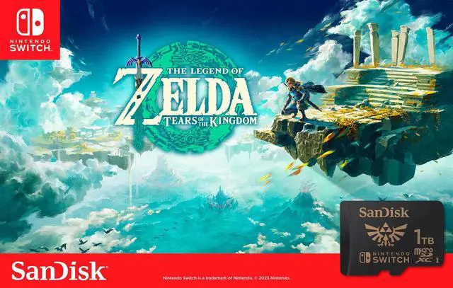 Alt view image 4 of 5 - SanDisk 1TB microSDXC UHS-I for Nintendo Switch