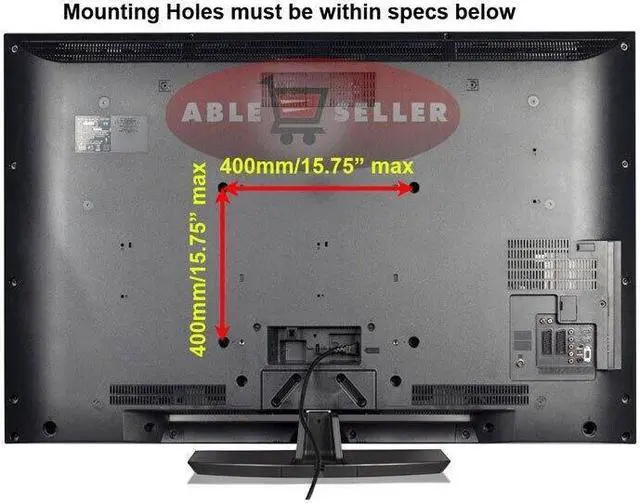 Alt view image 4 of 4 - FULL MOTION TILT DUAL ARM LCD LED TV WALL MOUNT BRACKET 32 40 42 43 47 50 55 60
