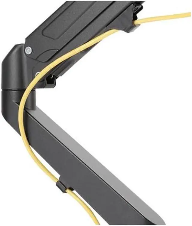 Alt view image 3 of 5 - DUAL ARM TV LCD MONITOR DESK MOUNT BRACKET ARTICULATING SWIVEL GAS SPRING