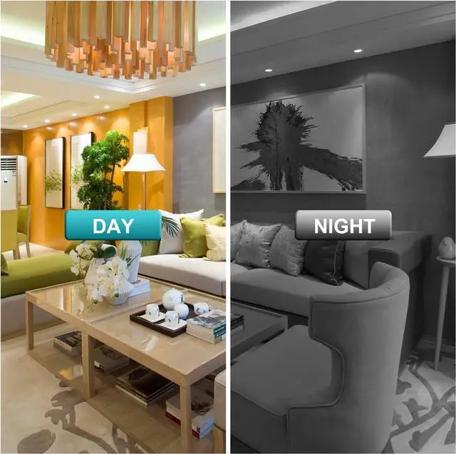 Alt view image 5 of 6 - GooSpy Hidden Camera Clock WiFi Spy Camera FHD1080P Wireless Secret Nanny Cam Small Surveillance Security Cams Enhanced Night Vision Motion Detection Alert