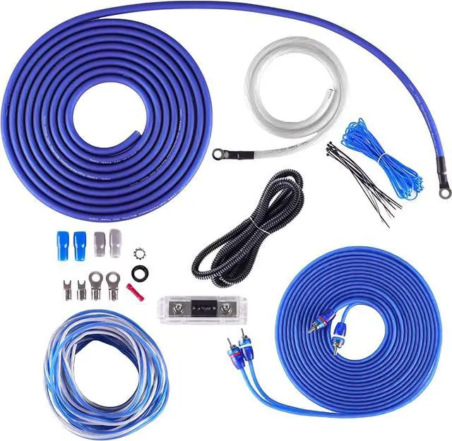 Alt view image 3 of 5 - Skar Audio 4 Gauge OFC Complete Amplifier Installation Wiring Kit, SKAR4ANL-OFC