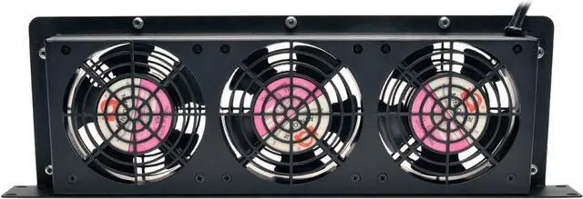 Alt view image 3 of 4 - TRIPP LITE Rack Enclosure Server Cabinet 1U Cooling Fan Tray 3 120V High-Performance Fans, 210 CFM SRFAN1U,Black