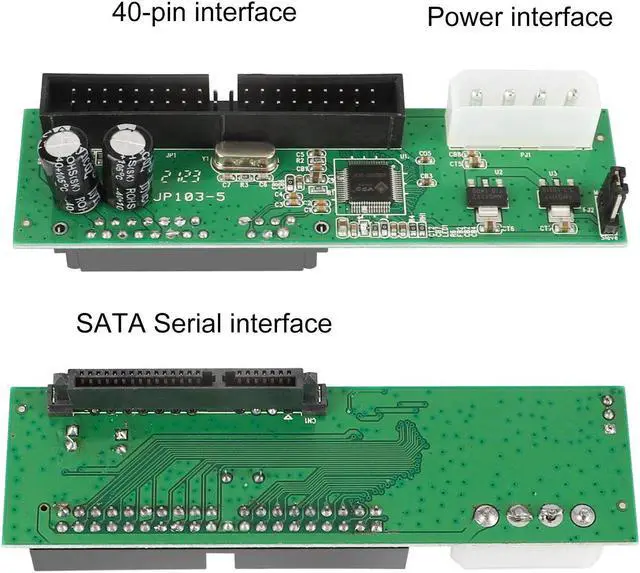 Alt view image 3 of 6 - SATA To PATA IDE Hard Drive Adapter Converter 2.5/3.5 HDD Parallel to Serial ATA