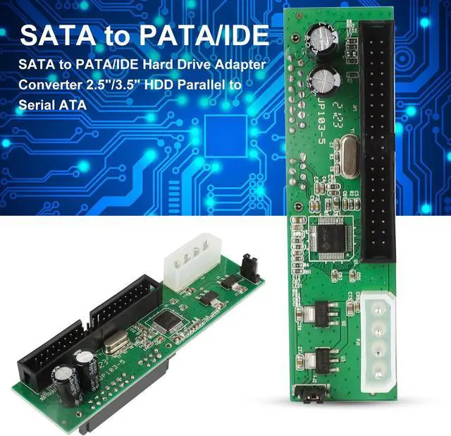 Alt view image 6 of 6 - SATA To PATA IDE Hard Drive Adapter Converter 2.5/3.5 HDD Parallel to Serial ATA