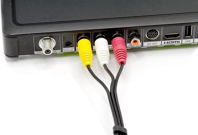 Alt view image 5 of 7 - 8Way AV Switch - 8 Input 1 Output RCA Selector Switch for Composite Audio and Video - Switcher Box - Includes RCA Composite Cable (Black)