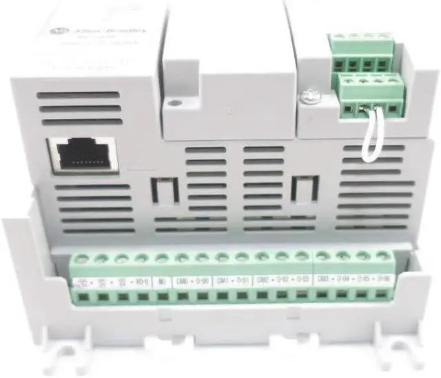 Alt view image 2 of 6 - ALLEN BRADLEY 2080-LC20-20QWB MICRO820 PROGRAMMABLE Controller SER B D665091 I/O ENET/IP