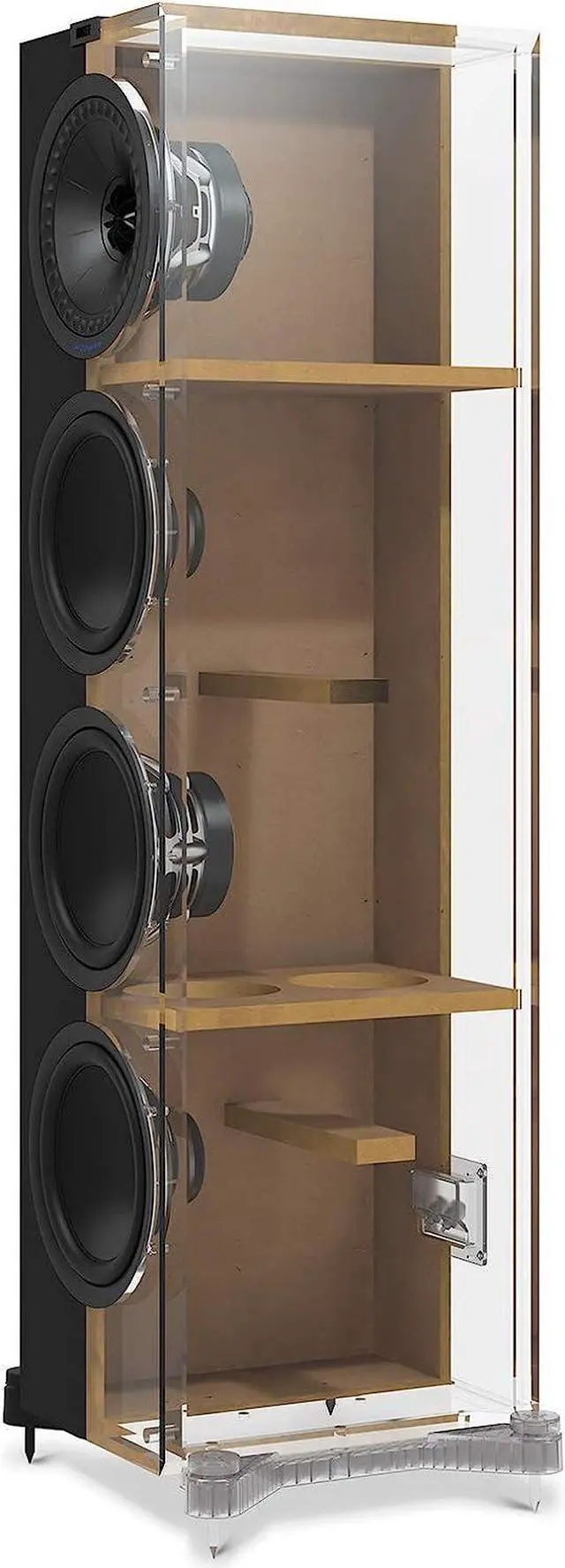 Alt view image 3 of 7 - KEF Q550 Floorstanding Speaker (Each, Black)