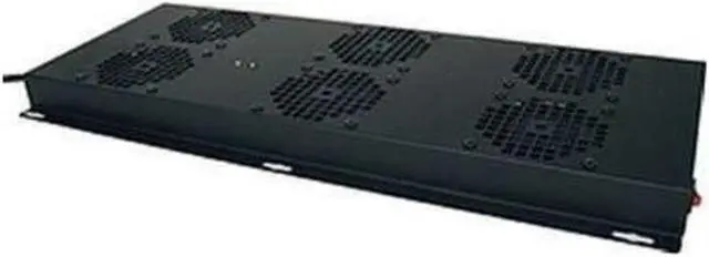 Alt view image 3 of 3 - Tripp Lite SRFANROOF Rack Enclosure Cabinet Roof Mount Fan Panel Airflow Mgmt 120V , Black