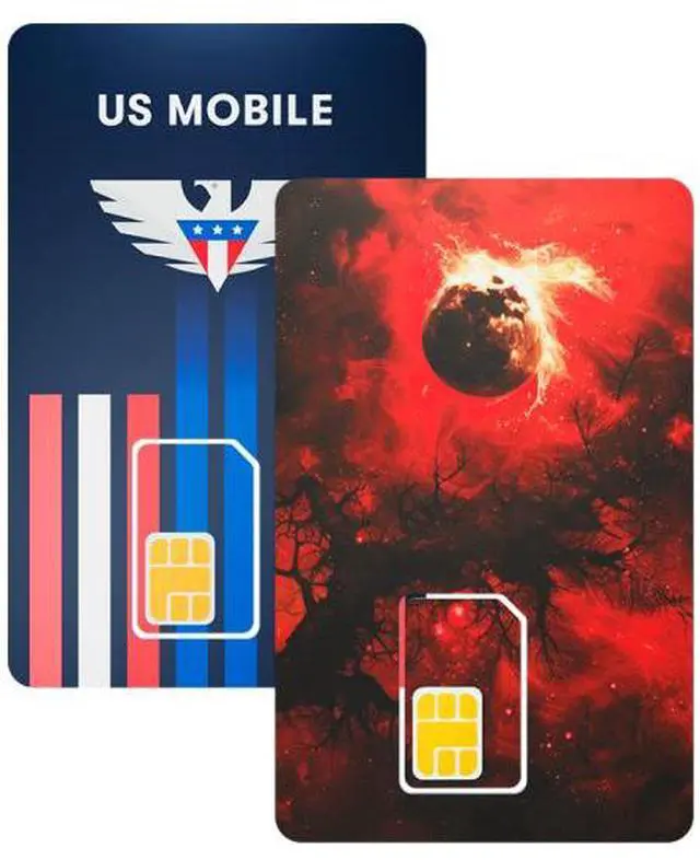 Main image of Starter Kit - Prepaid SIM Card (US Mobile) - Custom Plans from $4/mo. Unlimited Plans from $17/mo.