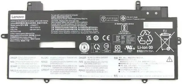 Main image of Lenovo Genuine Thinkpad X1 Carbon 9th Gen 57Wh 4Cell Battery 5B10W13975