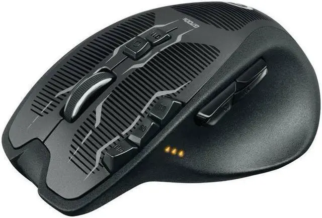 Alt view image 3 of 7 - Logitech G700s 910-003584 Black Wired / Wireless Laser Rechargeable Gaming Mouse