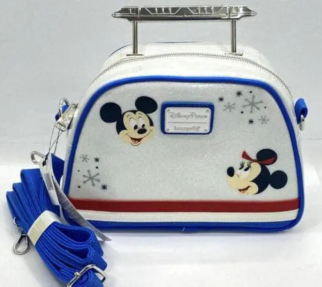 Main image of Disney 50th Anniversary Celebration Monorail Contemporary Resort Loungefly Crossbody Bag