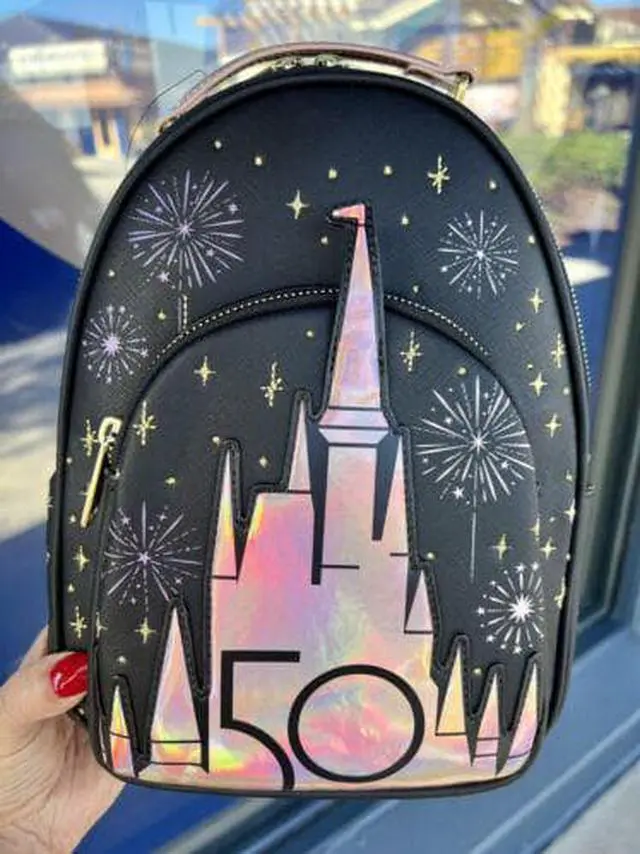 Main image of Disney 50th Anniversary Grand Finale Loungefly Mini Backpack
