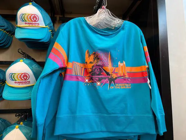 Main image of Disney Parks Epcot Guardians of the Galaxy Pullover Shirt Size Medium