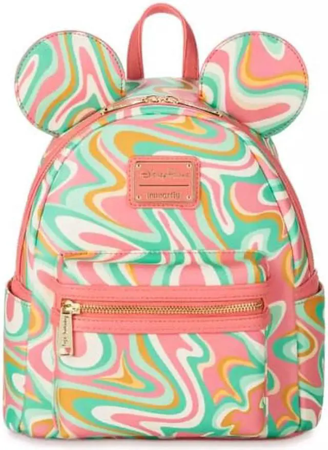 Main image of Disney Parks Mickey Mouse Swirl Loungefly Mini Backpack