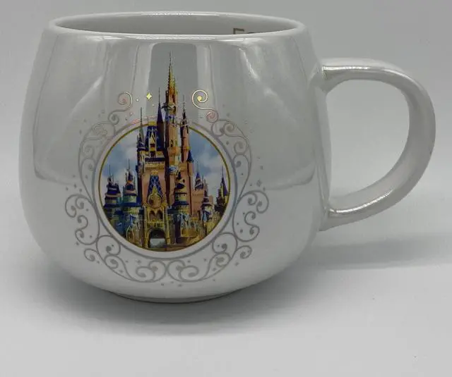 Main image of Disney Parks WDW 50th Magical Celebration Cinderella Castle Coffee Mug