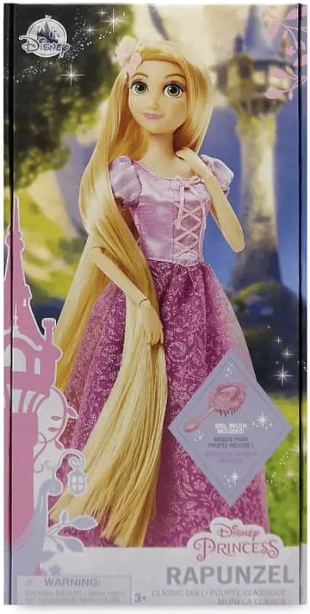 Main image of Disney Princess Tangled Rapunzel Classic Doll with Brush New with Box