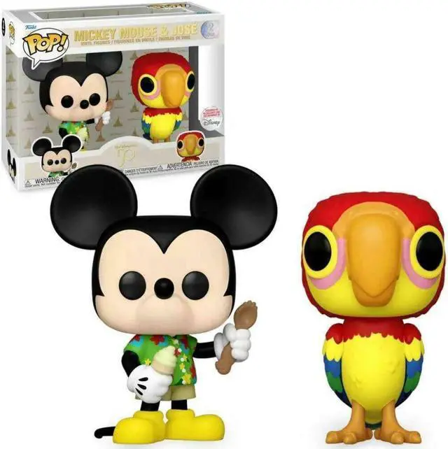 Main image of Funko POP! Disney Mickey Mouse and Jose 2-Pack Exclusive