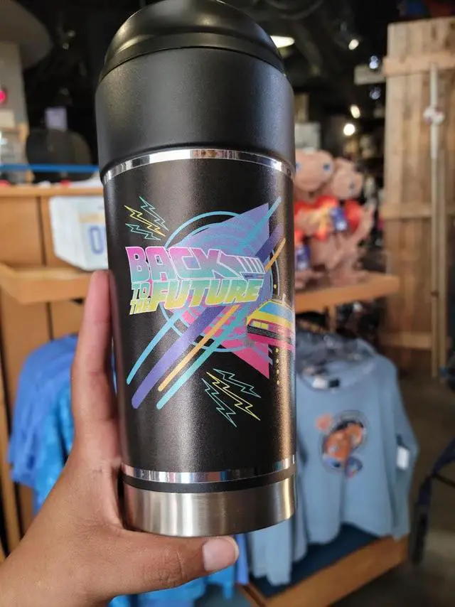 Main image of Universal Studios Back to the Future Neon Coffee Tumbler