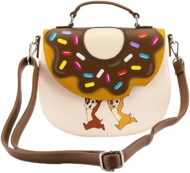 Main image of Loungefly Disney Chip and Dale Donut Snatchers Crossbody Bag