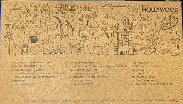 Alt view image 3 of 3 - Disney WDW 50th Celebration Starbucks Been There Hollywood Studios Mug