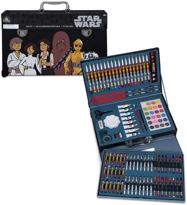 Alt view image 2 of 3 - Disney Star Wars Greatest in the Galaxy Deluxe Art Paint Set with Carry Case