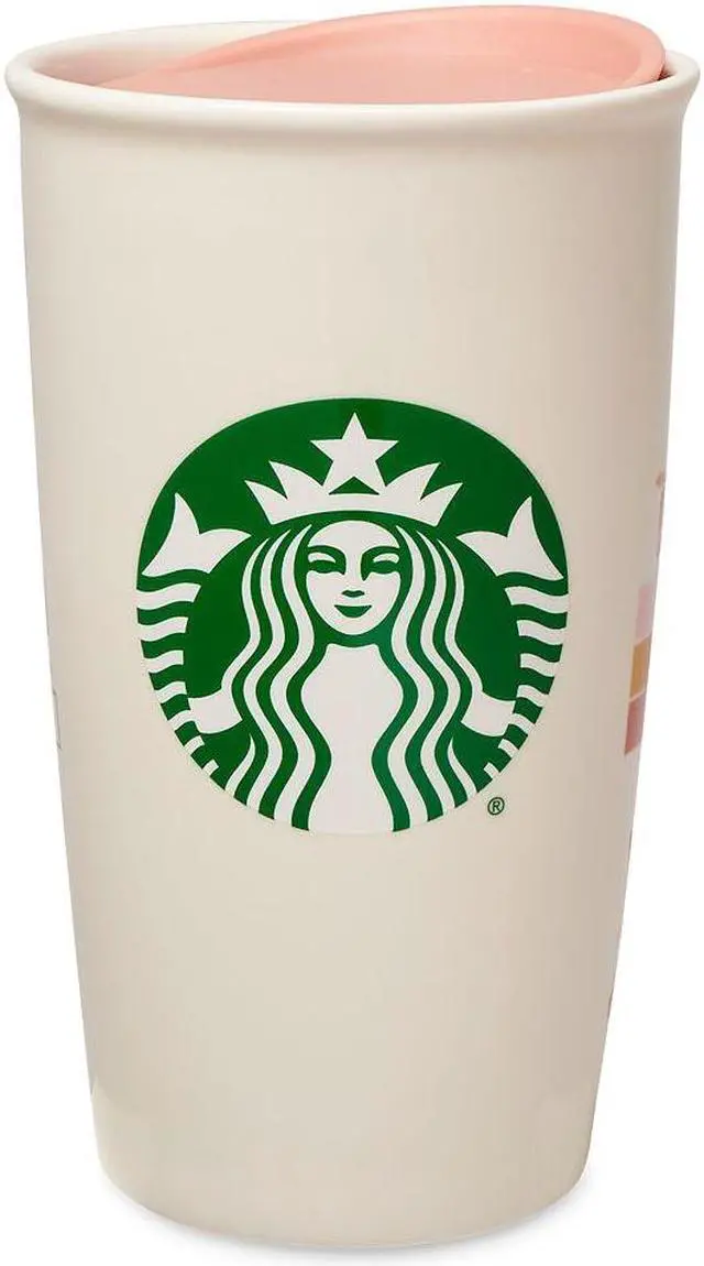 Alt view image 2 of 4 - Disney Parks Magic Kingdom Starbucks Ceramic Travel Tumbler