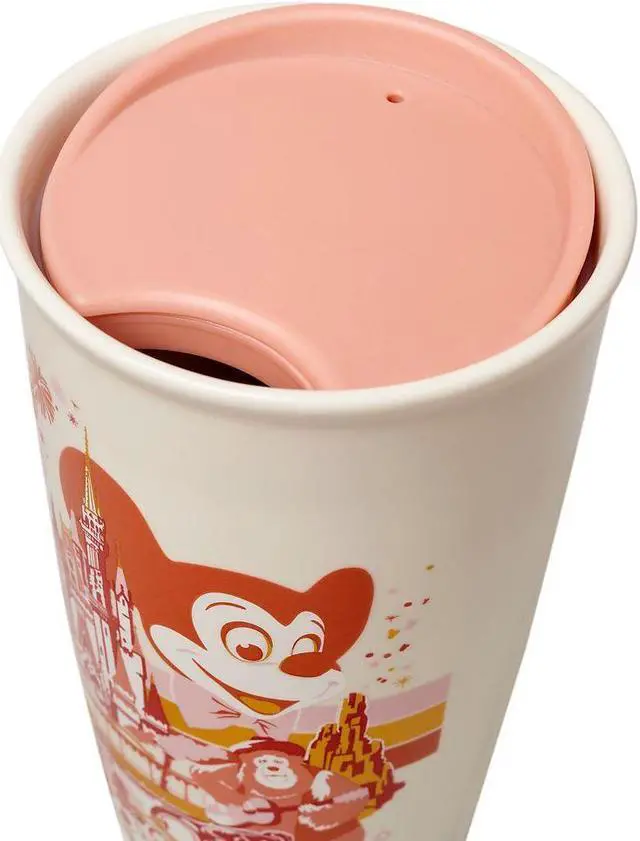 Alt view image 4 of 4 - Disney Parks Magic Kingdom Starbucks Ceramic Travel Tumbler