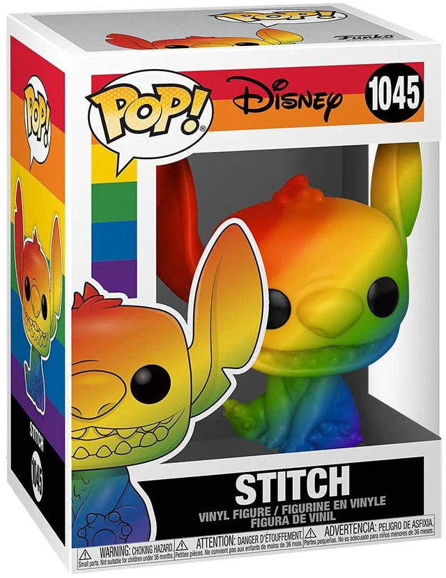 Alt view image 6 of 9 - Funko POP! DISNEY: Pride - Stitch (Rainbow) - 56582
