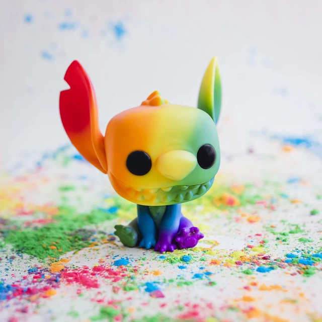 Alt view image 7 of 9 - Funko POP! DISNEY: Pride - Stitch (Rainbow) - 56582