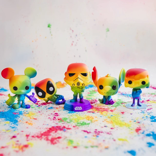 Alt view image 9 of 9 - Funko POP! DISNEY: Pride - Stitch (Rainbow) - 56582