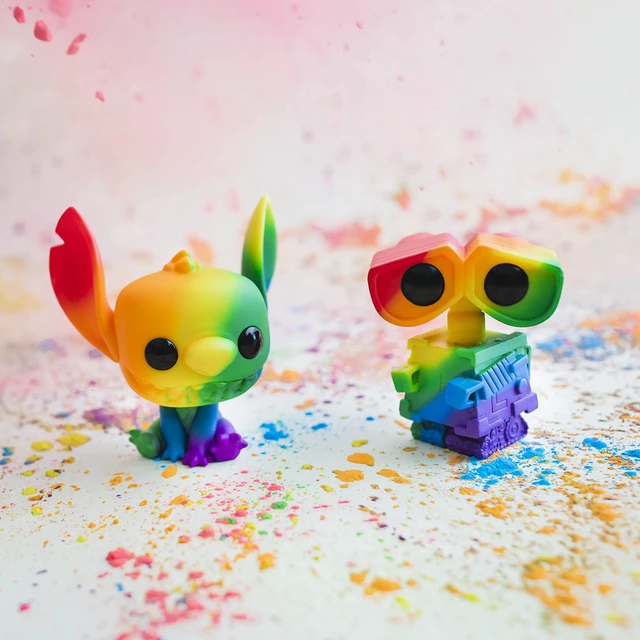 Alt view image 8 of 9 - Funko POP! DISNEY: Pride - Stitch (Rainbow) - 56582