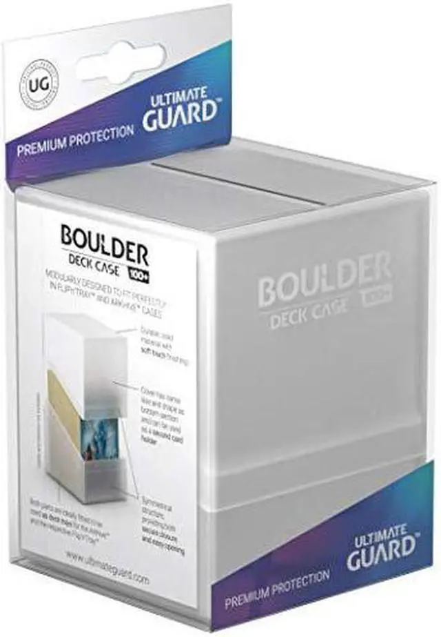 Alt view image 2 of 8 - Ultimate guard Boulder Deck case 100+ Frosted